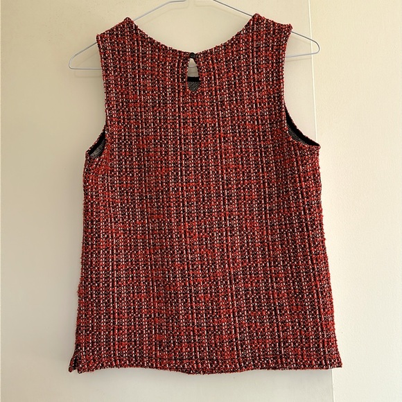 Banana Republic Red Stretch Sleeveless Tunic - Picture 2 of 7